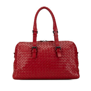 Pre-Loved Bottega Veneta Intrecciato Boston Bag